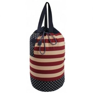 Giant Duffel Drawstring Bag - USA Stars & Stripes