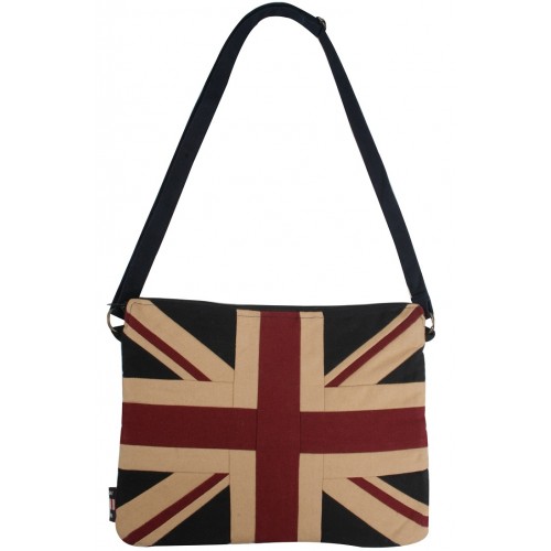 Large Union Jack UK Tourist Souvenir GB Messenger Shoulder crossbody Travel bag 