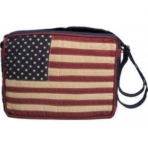 Large Laptop Bag - USA Stars & Stripes