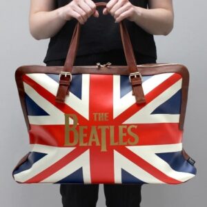 All Things UK - The Beatles Union Jack Overnight Bag