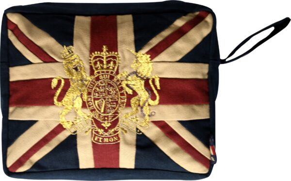 Royal Crest Wash Bag (9" x 7" x 4") - Image 2