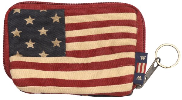 British / American Coin Purse (5" x 3.5") - Image 2