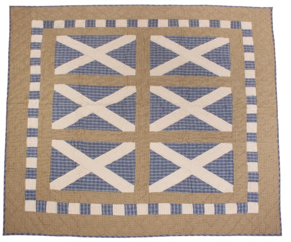 Scottish Quilt Throw (48" x 48")